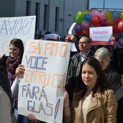 22 martie: Bacău: Marşul pentru viaţă