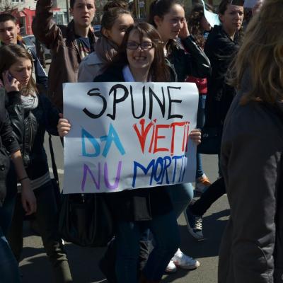 22 martie: Bacău: Marşul pentru viaţă