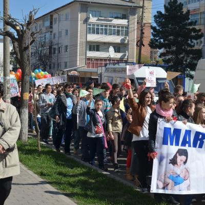 22 martie: Bacău: Marşul pentru viaţă