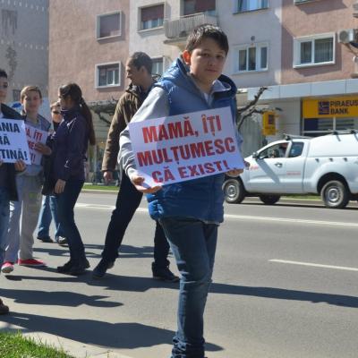 22 martie: Bacău: Marşul pentru viaţă