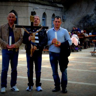 13 aprilie: Padova: Prezenţi la umbra crucii