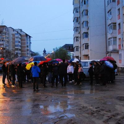 15 aprilie: Iaşi: Calea crucii pe Dealul Cetăţuia