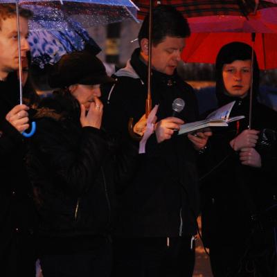 15 aprilie: Iaşi: Calea crucii pe Dealul Cetăţuia