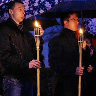 15 aprilie: Iaşi: Calea crucii pe Dealul Cetăţuia