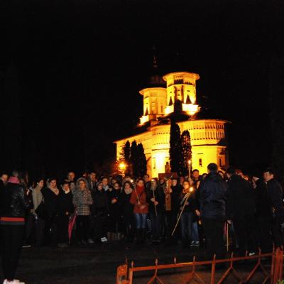 15 aprilie: Iaşi: Calea crucii pe Dealul Cetăţuia