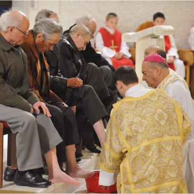 17 aprilie: Iaşi: Liturghia Cina Domnului