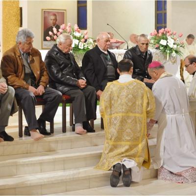 17 aprilie: Iaşi: Liturghia Cina Domnului