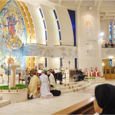 17 aprilie: Iaşi: Liturghia Cina Domnului