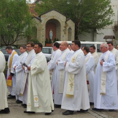 17 aprilie: Iaşi: Liturghia crismei