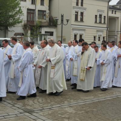 17 aprilie: Iaşi: Liturghia crismei