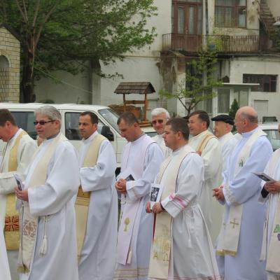 17 aprilie: Iaşi: Liturghia crismei