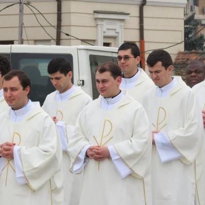 17 aprilie: Iaşi: Liturghia crismei