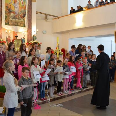 21 aprilie: Cleja "Sfântul Francisc": Program artistic pregătit de copii