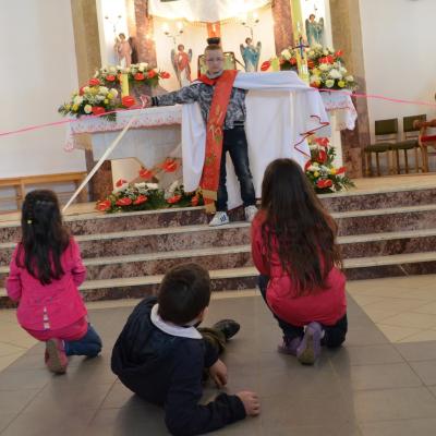 21 aprilie: Cleja "Sfântul Francisc": Program artistic pregătit de copii