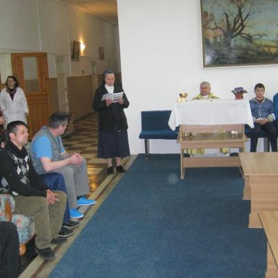 22 aprilie: Iaşi ("Sfânta Tereza"): Martori ai învierii, la bolnavii de la Grajduri