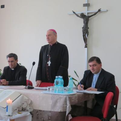 24 aprilie: Traian: Întrunirea Consiliului Pastoral Diecezan