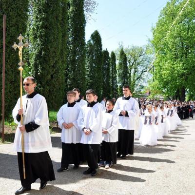 27 aprilie: Gherăeşti: Duminica Divinei Milostiviri