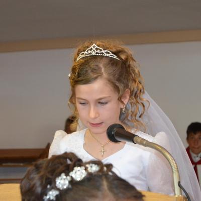 27 aprilie: Satu Nou (BC): Prima Sfântă Împărtăşanie