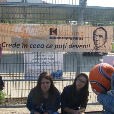 3 mai: Bacău: Cupa "Kolping Moldova" la fotbal