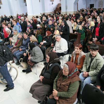 10 mai: Pelerinajul bolnavilor la sanctuarul marian de la Cacica