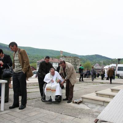 10 mai: Pelerinajul bolnavilor la sanctuarul marian de la Cacica