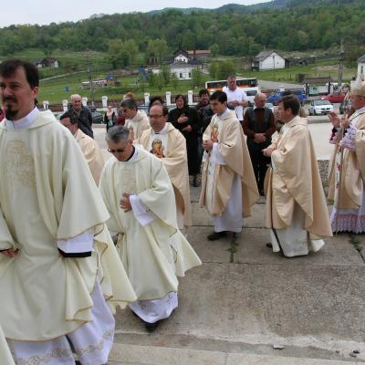 10 mai: Pelerinajul bolnavilor la sanctuarul marian de la Cacica