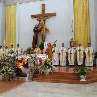 10 mai: Roman: Întâlnirea anuală dintre seminariştii diecezani şi cei franciscani la Roman