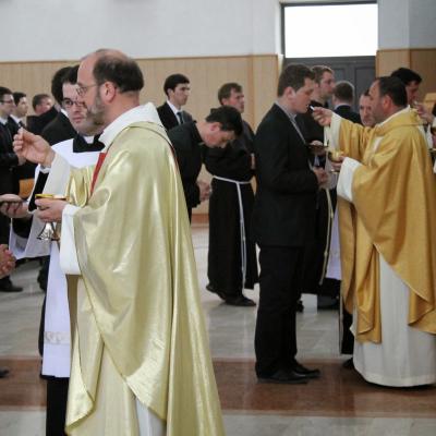 10 mai: Roman: Întâlnirea anuală dintre seminariştii diecezani şi cei franciscani la Roman
