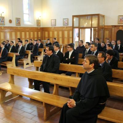 10 mai: Roman: Întâlnirea anuală dintre seminariştii diecezani şi cei franciscani la Roman