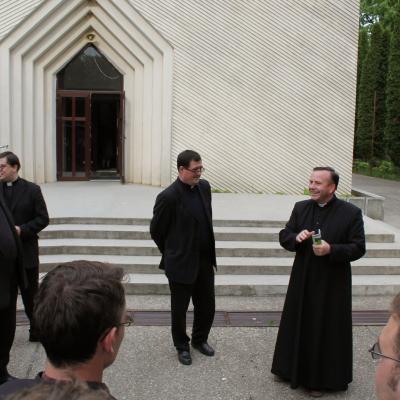10 mai: Roman: Întâlnirea anuală dintre seminariştii diecezani şi cei franciscani la Roman