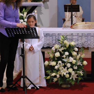 11 mai: Ladispoli: Prima Sfântă Împărtăşanie
