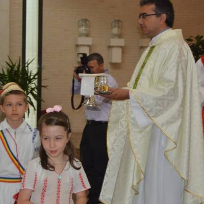 11 mai: Zaragoza: Hramul comunităţii catolice