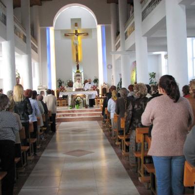 13 mai: Huşi: Ziua Bolnavului în Parohia "Sfântul Anton de Padova"