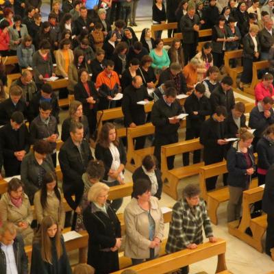 16 mai: Iaşi: Priveghere de rugăciune oferită episcopului Anton Durcovici