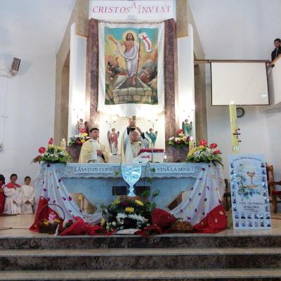 25 mai: Cleja "Sfântul Francisc": Prima Împărtăşanie