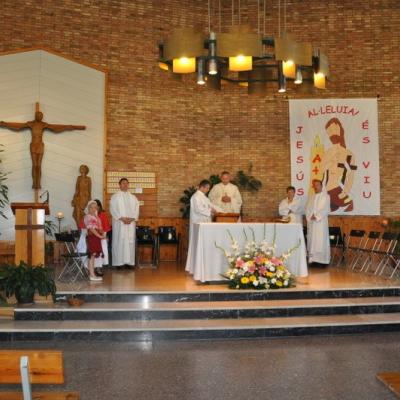 25 mai: Lleida: Hramul comunităţii românilor catolici