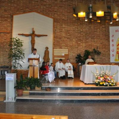 25 mai: Lleida: Hramul comunităţii românilor catolici