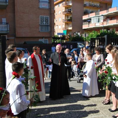 1 iunie: Ladispoli: Primirea sacramentului Mirului