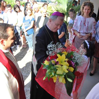 1 iunie: Ladispoli: Primirea sacramentului Mirului