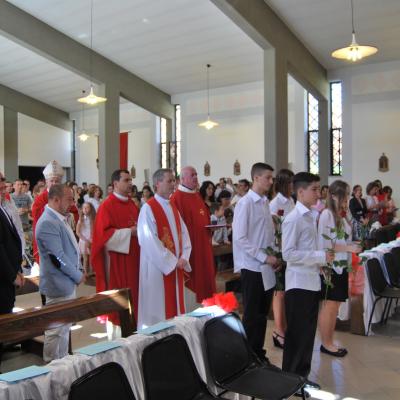 1 iunie: Ladispoli: Primirea sacramentului Mirului