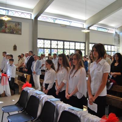 1 iunie: Ladispoli: Primirea sacramentului Mirului