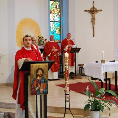 1 iunie: Ladispoli: Primirea sacramentului Mirului