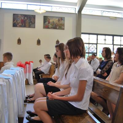 1 iunie: Ladispoli: Primirea sacramentului Mirului