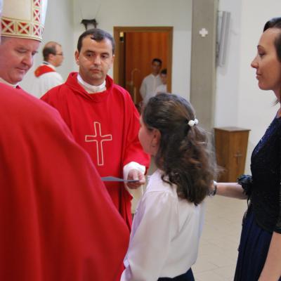 1 iunie: Ladispoli: Primirea sacramentului Mirului