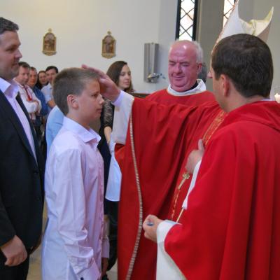 1 iunie: Ladispoli: Primirea sacramentului Mirului