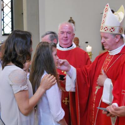 1 iunie: Ladispoli: Primirea sacramentului Mirului