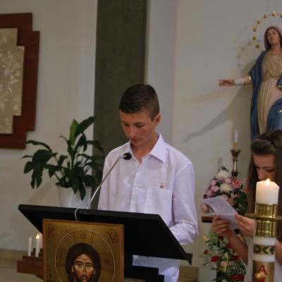 1 iunie: Ladispoli: Primirea sacramentului Mirului