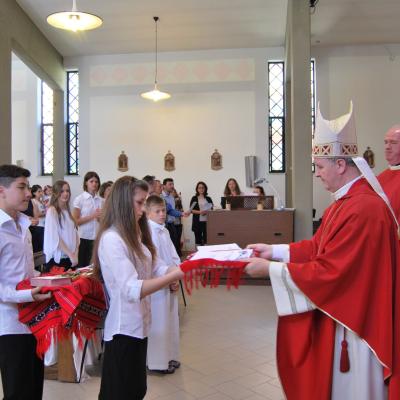 1 iunie: Ladispoli: Primirea sacramentului Mirului