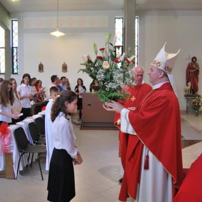 1 iunie: Ladispoli: Primirea sacramentului Mirului