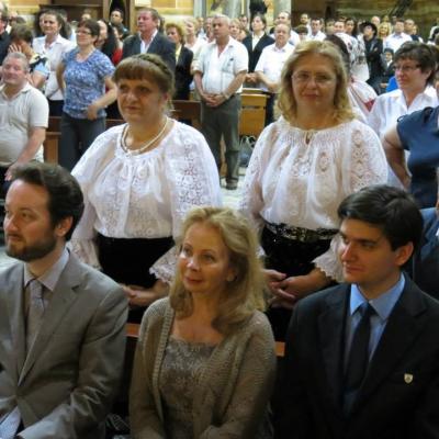 1 iunie: Roma: Oaspeţi de seamă la românii catolici din Parohia "San Vitale"